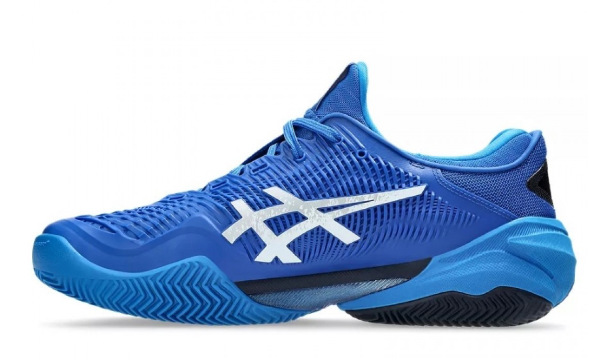 Asics Court FF 3 Novak Clay Blue Black Silver Sneakers