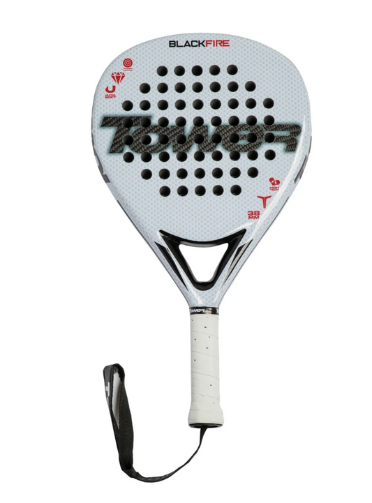 Tower Blackfire White Carbon Racket